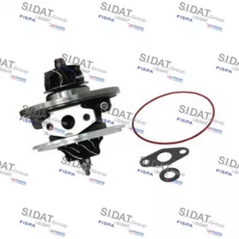 Groupe carter, turbocompresseur SIDAT 47.031