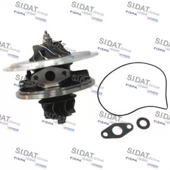 Groupe carter, turbocompresseur SIDAT