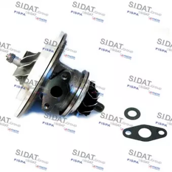 Groupe carter, turbocompresseur SIDAT 47.086