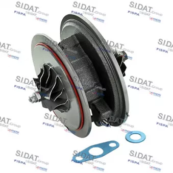 Groupe carter, turbocompresseur SIDAT 47.1168