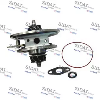 Groupe carter, turbocompresseur SIDAT 47.126