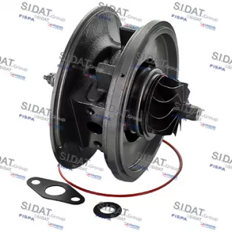 Groupe carter, turbocompresseur SIDAT 47.1279