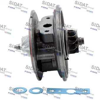 Groupe carter, turbocompresseur SIDAT 47.1540