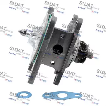 Groupe carter, turbocompresseur SIDAT 47.1671