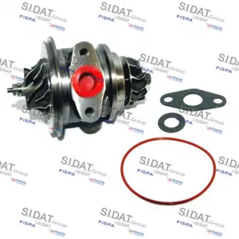 Groupe carter, turbocompresseur SIDAT 47.192
