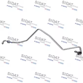 Conduite d'huile, compresseur SIDAT