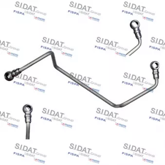Conduite d'huile, compresseur SIDAT 47.2061
