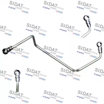 Conduite d'huile, compresseur SIDAT 47.2067