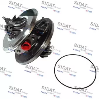 Groupe carter, turbocompresseur SIDAT 47.214