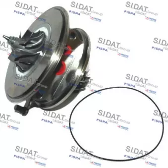 Groupe carter, turbocompresseur SIDAT 47.248