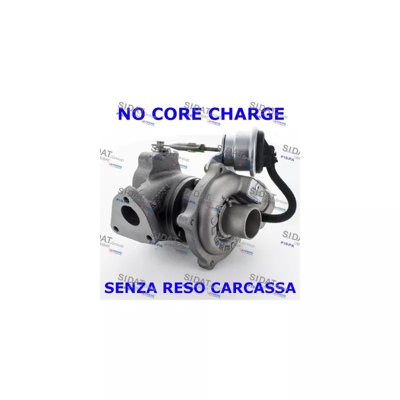Turbocompresseur, suralimentation SIDAT 49.004R