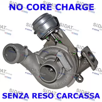 Turbocompresseur, suralimentation SIDAT 49.153R