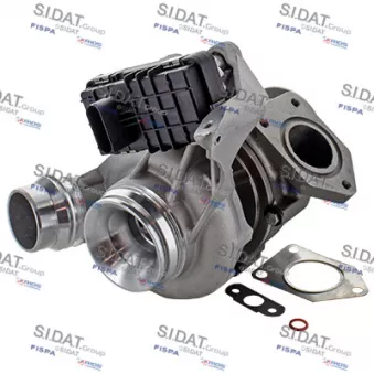 Turbocompresseur, suralimentation SIDAT 49.234