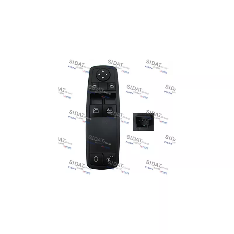 Interrupteur, lève-vitre avant gauche SIDAT 5.145090A2