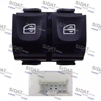 Interrupteur, lève-vitre avant gauche SIDAT