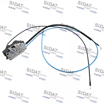 Serrure de porte arrière droit SIDAT 610326
