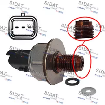Capteur, pression de carburant SIDAT 81.104