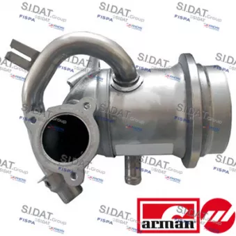 Radiateur, réaspiration des gaz d'échappement SIDAT 83.1211AS