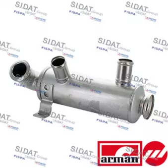 Radiateur, réaspiration des gaz d'échappement SIDAT 83.1222AS