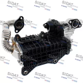 Radiateur, réaspiration des gaz d'échappement SIDAT 83.1232