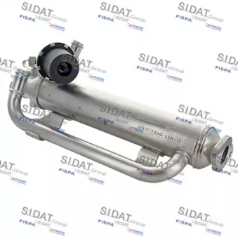 Radiateur, réaspiration des gaz d'échappement SIDAT 83.1276