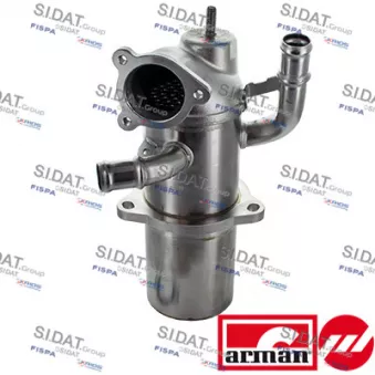 Radiateur, réaspiration des gaz d'échappement SIDAT 83.1618AS