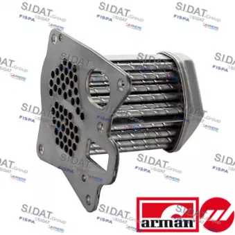 Radiateur, réaspiration des gaz d'échappement SIDAT 83.1691AS