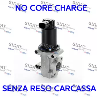 Vanne EGR SIDAT 83.636R