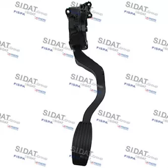 Jeu de pédales d'accélérateur SIDAT 84.2220