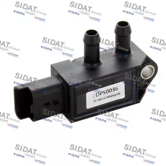 Capteur, pression des gaz échappement SIDAT 84.3148