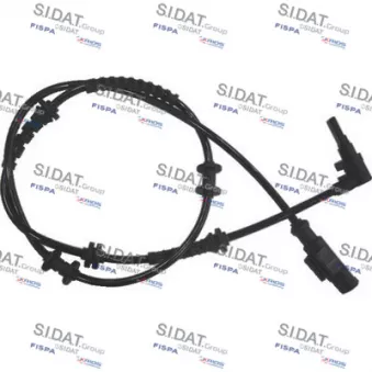 Capteur, vitesse de roue SIDAT 84.516