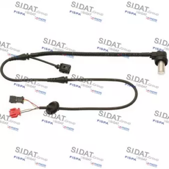 Capteur, vitesse de roue SIDAT 84.554