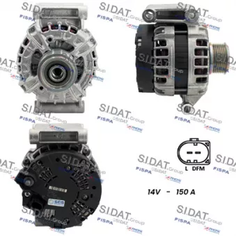 Alternateur SIDAT A12BH0062