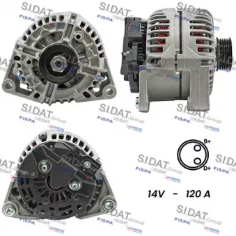 Alternateur SIDAT A12BH0068A2