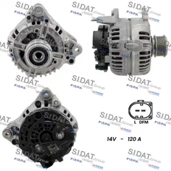 Alternateur SIDAT A12BH0078