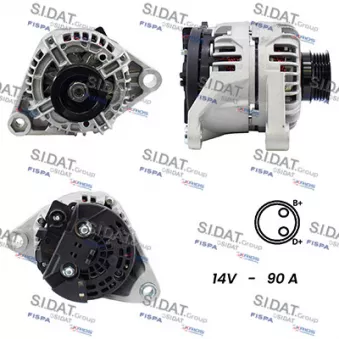 Alternateur SIDAT A12BH0080A2