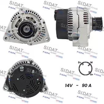 Alternateur SIDAT A12BH0102A2