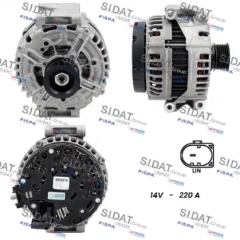 Alternateur SIDAT A12BH0195