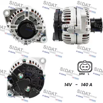 Alternateur SIDAT A12BH0215A2