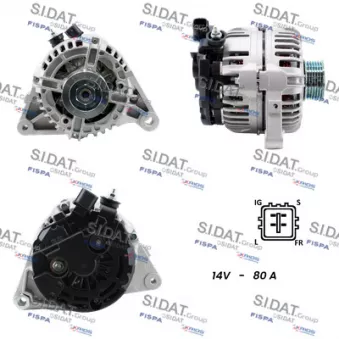 Alternateur SIDAT A12BH0235A2