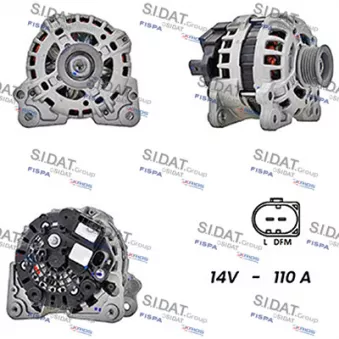 Alternateur SIDAT A12BH0402
