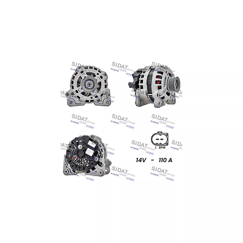 Alternateur SIDAT A12BH0402