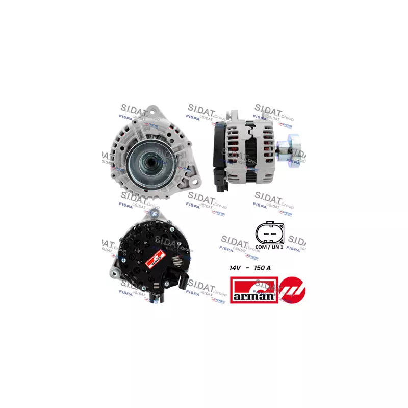 Alternateur SIDAT A12BH0428AS
