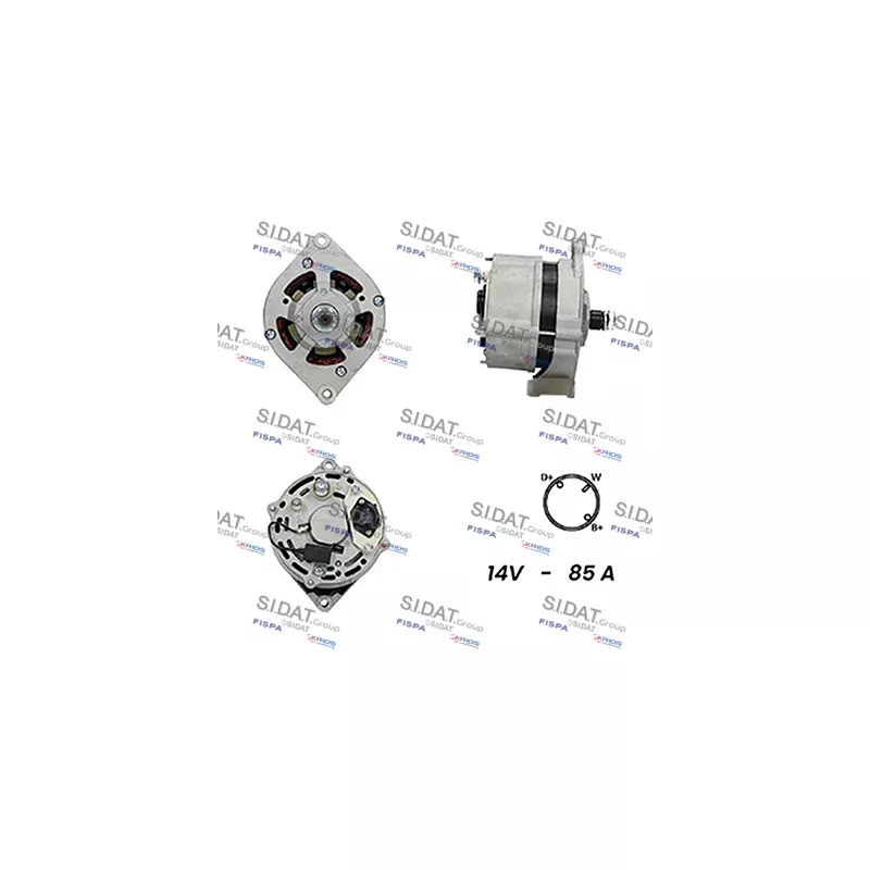Alternateur SIDAT A12BH0430A2