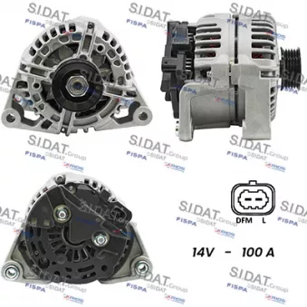 Alternateur SIDAT A12BH0458A2