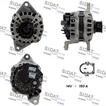 Alternateur SIDAT A12BH0545