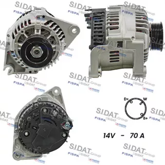 Alternateur SIDAT A12BH0799A2