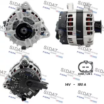 Alternateur SIDAT A12BH0896