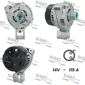 Alternateur SIDAT A12BH0935A2