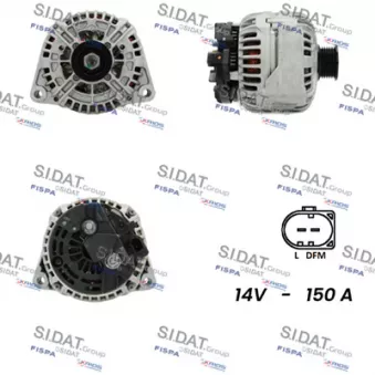 Alternateur SIDAT A12BH0937